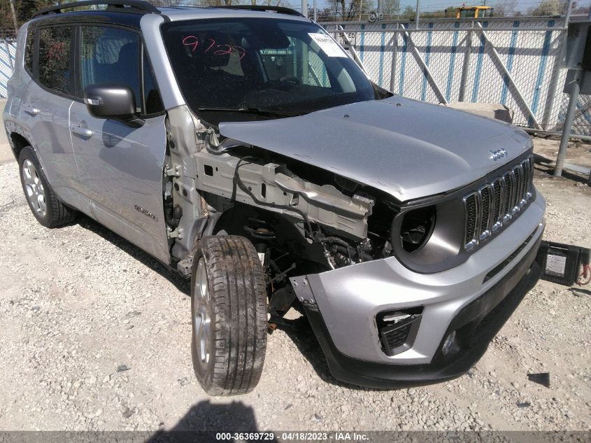 2019 Jeep Renegade Limited 4X4 VIN: ZACNJBD11KPJ86093 Lot: 36369729