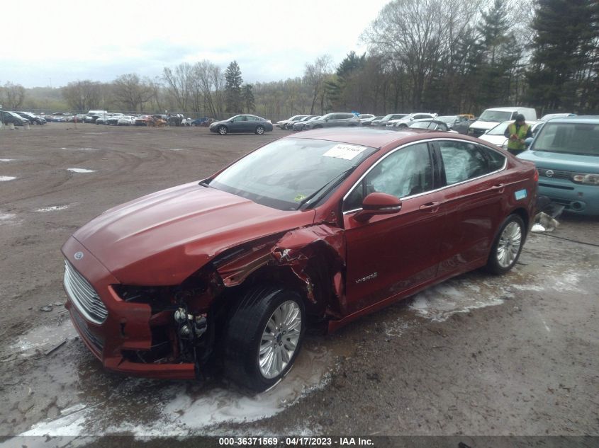 2014 Ford Fusion Hybrid Se VIN: 3FA6P0LU6ER192185 Lot: 36371569