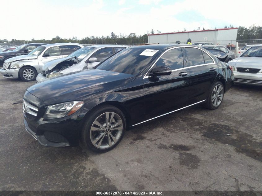 2018 Mercedes-Benz C 300 VIN: 55SWF4JB7JU249655 Lot: 36372075