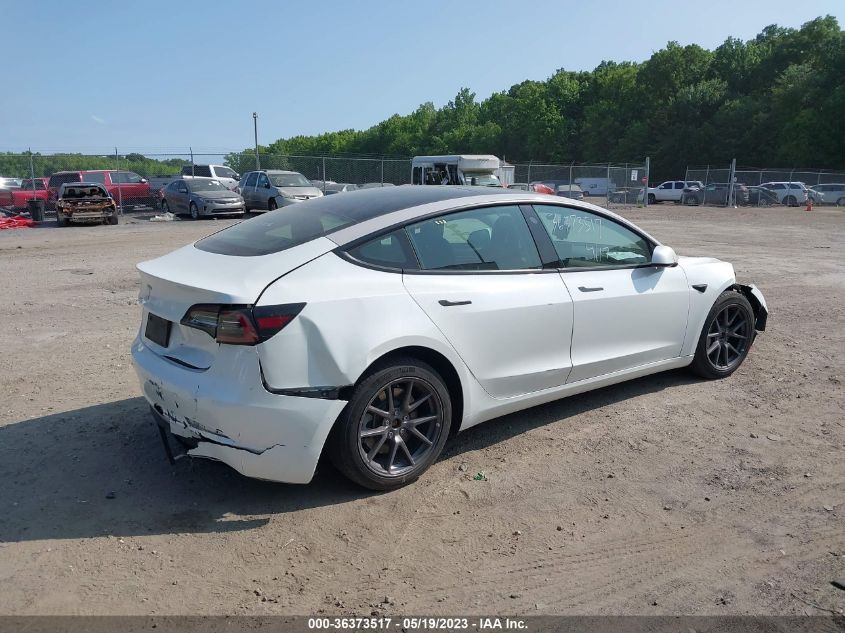 2021 Tesla Model 3 Long Range Dual Motor All-Wheel Drive VIN: 5YJ3E1EB8MF943677 Lot: 36373517