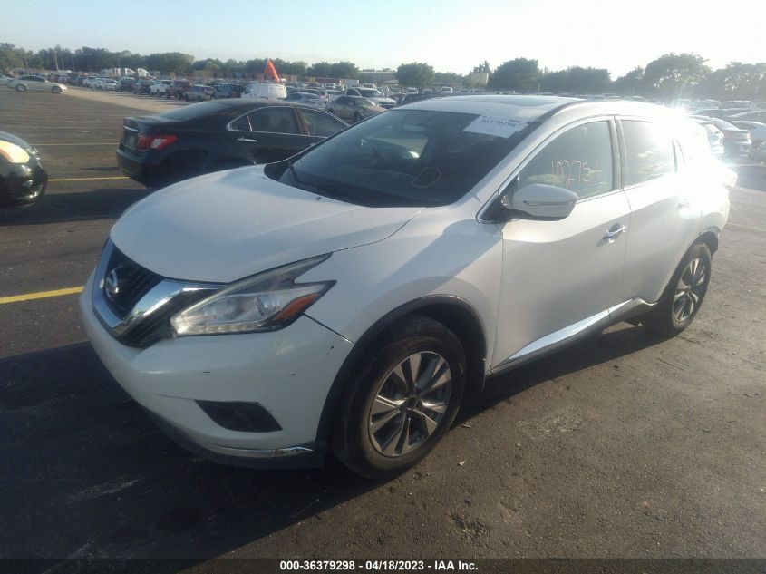 2015 Nissan Murano Platinum/S/Sv/Sl VIN: 5N1AZ2MH1FN254491 Lot: 36379298