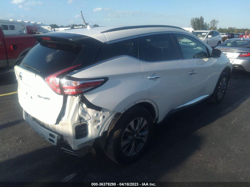 2015 Nissan Murano Platinum/S/Sv/Sl VIN: 5N1AZ2MH1FN254491 Lot: 36379298