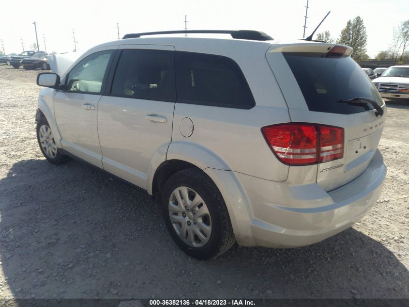 2018 Dodge Journey Se VIN: 3C4PDCAB1JT187242 Lot: 36382136