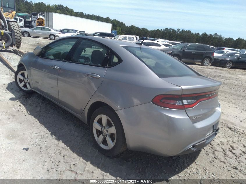 2016 Dodge Dart Sxt VIN: 1C3CDFBB7GD563699 Lot: 36382229