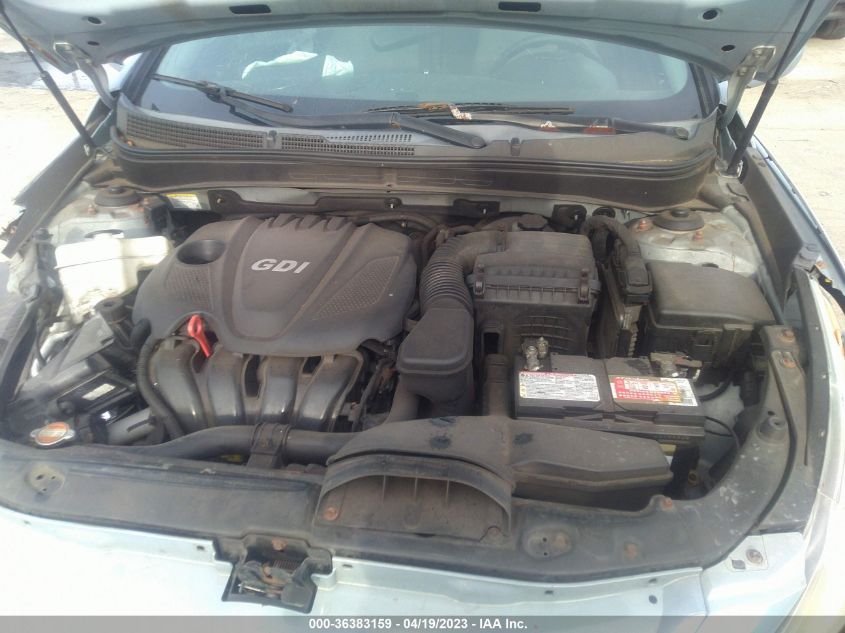2011 Hyundai Sonata Gls VIN: 5NPEB4AC4BH043309 Lot: 36383159