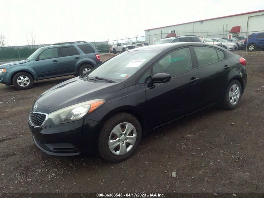 KNAFK4A66G5542003 2016 Kia Forte Lx