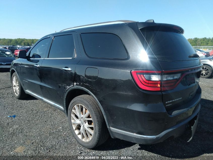 2014 Dodge Durango Citadel VIN: 1C4RDJEG3EC462016 Lot: 36384819