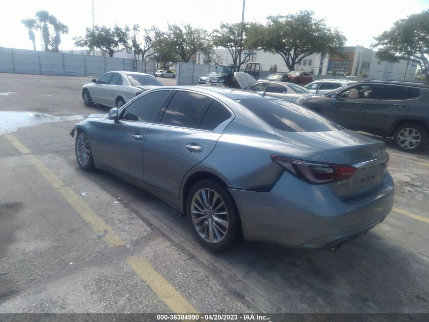 2020 Infiniti Q50 VIN: JN1EU7AP2ZLM20606 Lot: 36384990