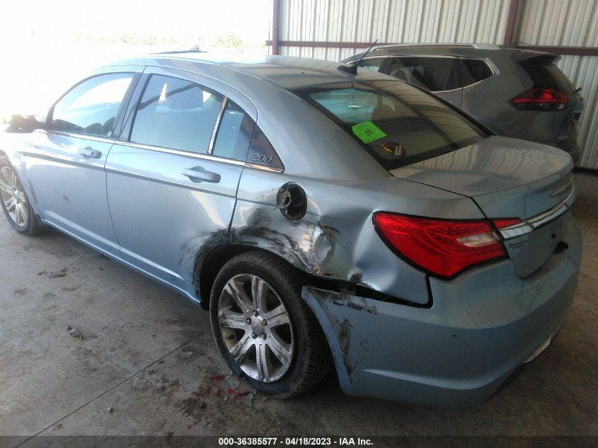 2012 Chrysler 200 Touring VIN: 1C3CCBBB3CN241660 Lot: 36385577