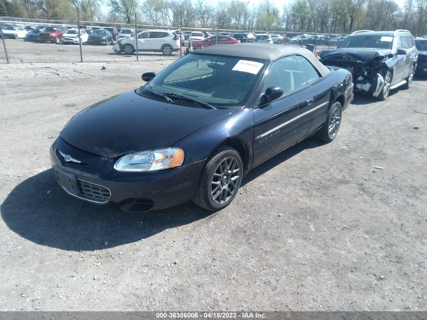 2001 Chrysler Sebring Lx VIN: 1C3EL45U81N605893 Lot: 36386006