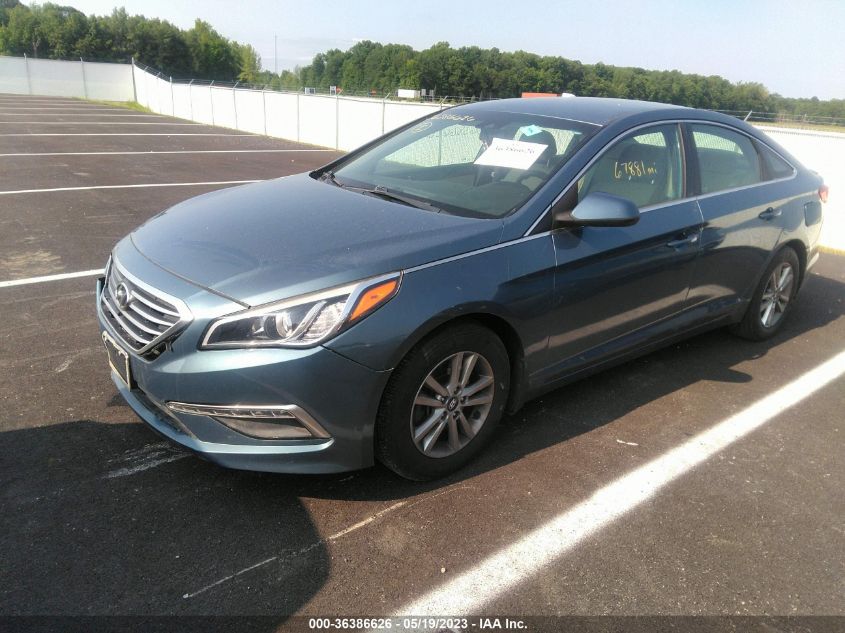 2015 Hyundai Sonata Se VIN: 5NPE24AF8FH206916 Lot: 36386626