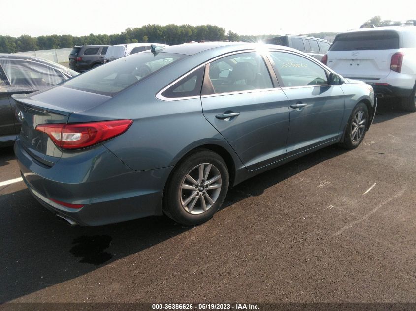 2015 Hyundai Sonata Se VIN: 5NPE24AF8FH206916 Lot: 36386626