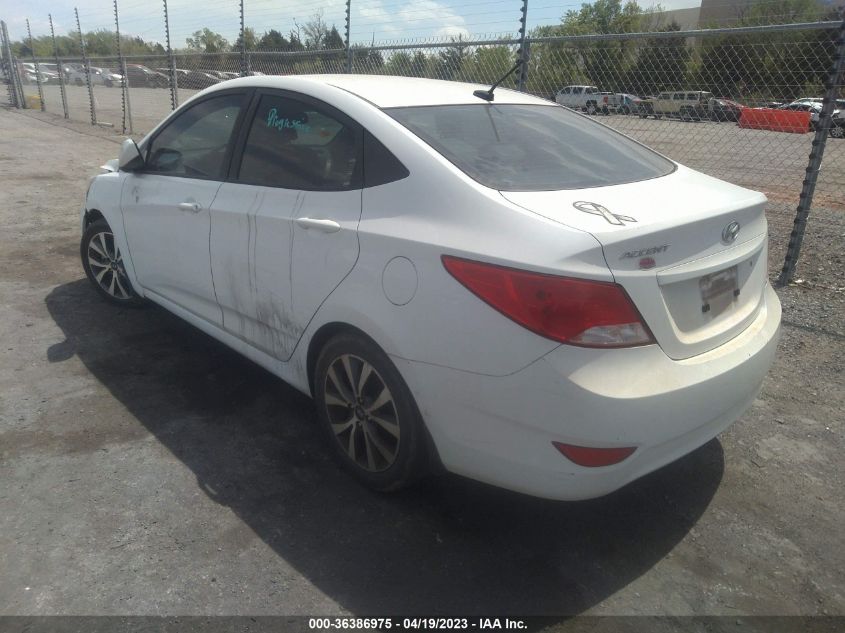 2017 Hyundai Accent Value Edition VIN: KMHCT4AE8HU255811 Lot: 36386975