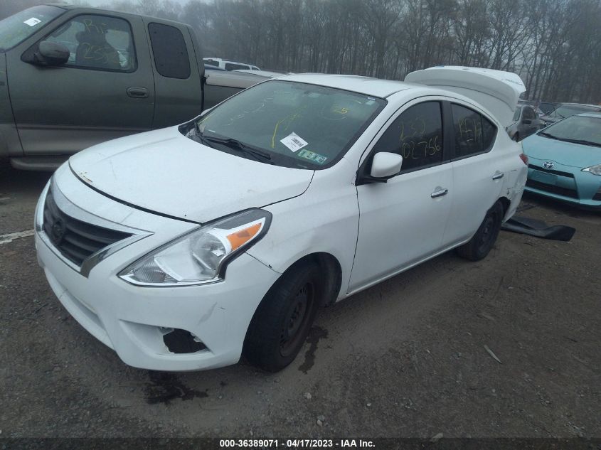 2016 Nissan Versa 1.6 S/1.6 S+/1.6 Sl/1.6 Sv VIN: 3N1CN7APXGL814028 Lot: 36389071