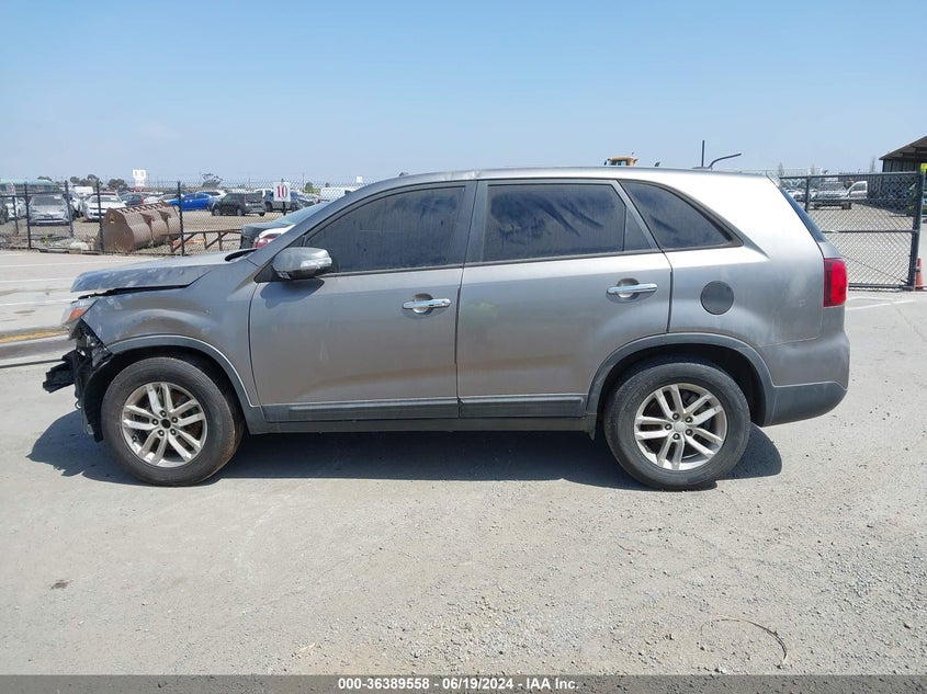 2015 Kia Sorento Lx VIN: 5XYKT3A66FG591460 Lot: 36389558