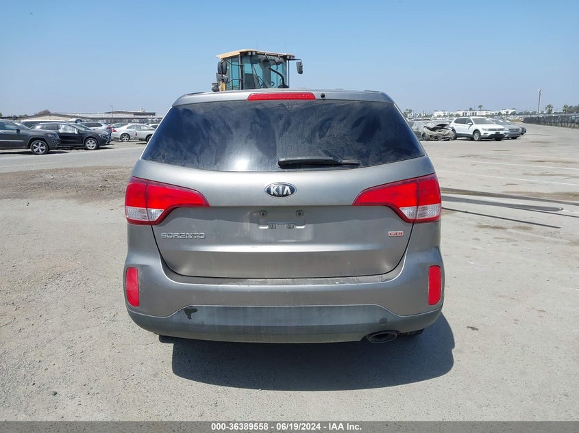 2015 Kia Sorento Lx VIN: 5XYKT3A66FG591460 Lot: 36389558