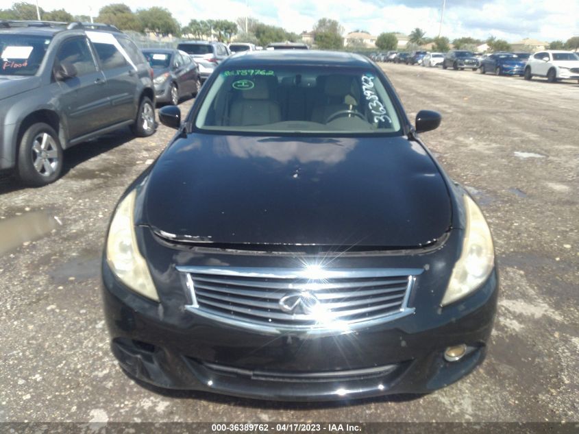 2011 Infiniti G37 Journey VIN: JN1CV6AP1BM303610 Lot: 36389762