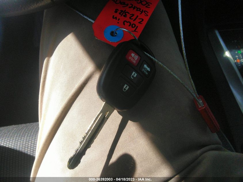 2015 Toyota Corolla S Plus VIN: 2T1BURHE0FC238589 Lot: 36392003