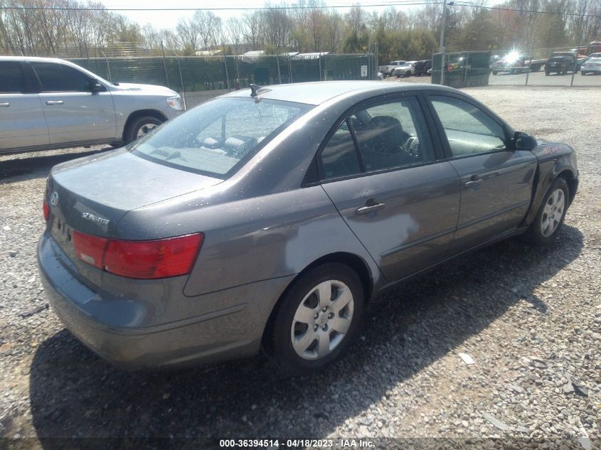 2009 Hyundai Sonata Gls VIN: 5NPET46C29H438539 Lot: 36394514