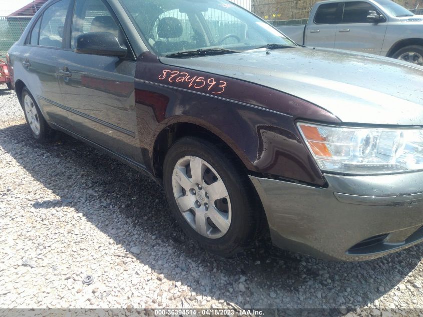 2009 Hyundai Sonata Gls VIN: 5NPET46C29H438539 Lot: 36394514