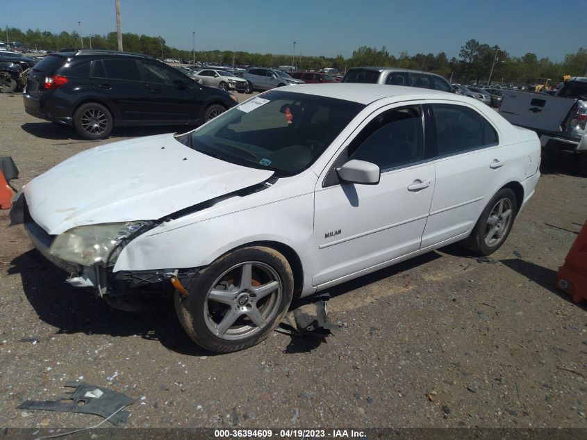 2007 Mercury Milan I4 Premier VIN: 3MEHM08Z37R665574 Lot: 36394609