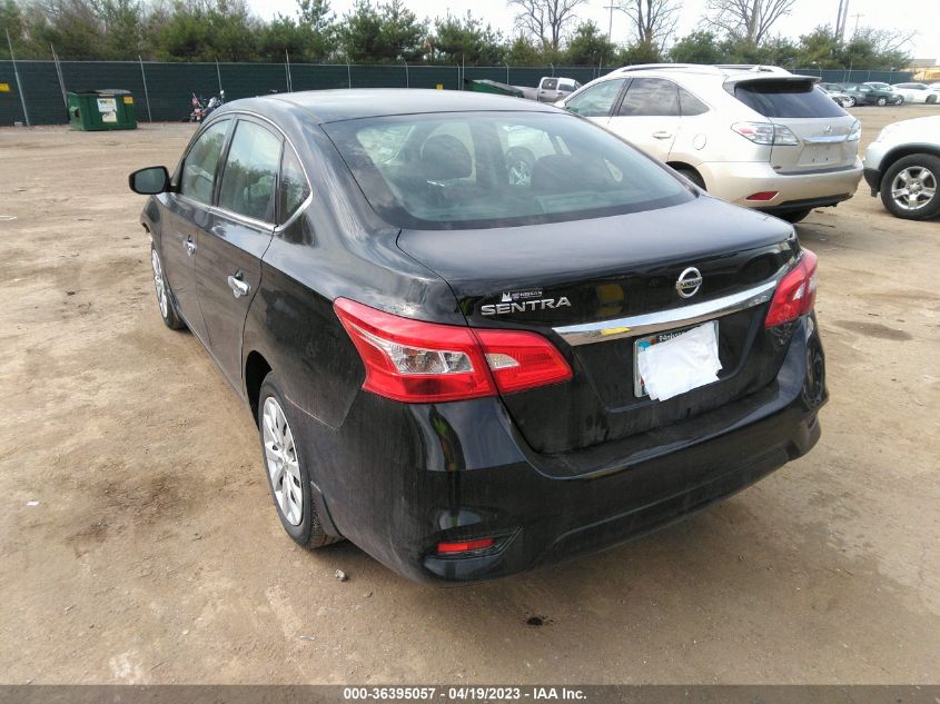 2019 Nissan Sentra S VIN: 3N1AB7AP1KY319552 Lot: 36395057