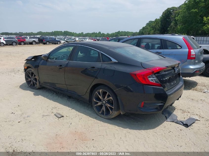 2019 Honda Civic Sedan Sport VIN: 2HGFC2F86KH509097 Lot: 36397803