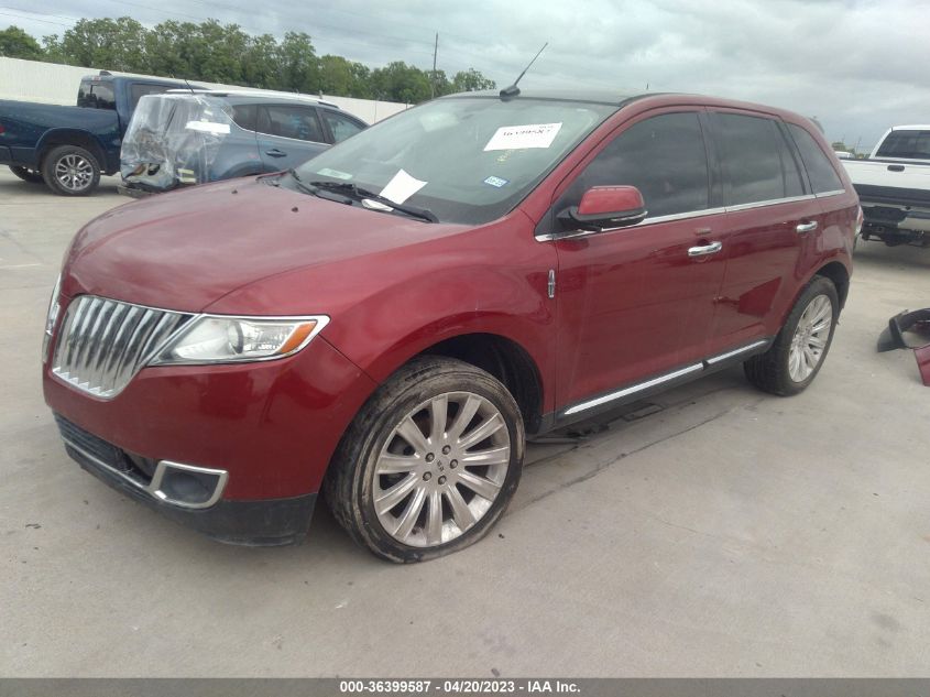 2013 Lincoln Mkx VIN: 2LMDJ6JK4DBL45375 Lot: 36399587