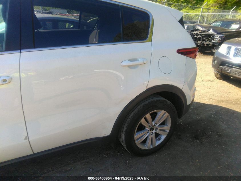 2018 Kia Sportage Lx VIN: KNDPM3AC3J7452840 Lot: 36403954