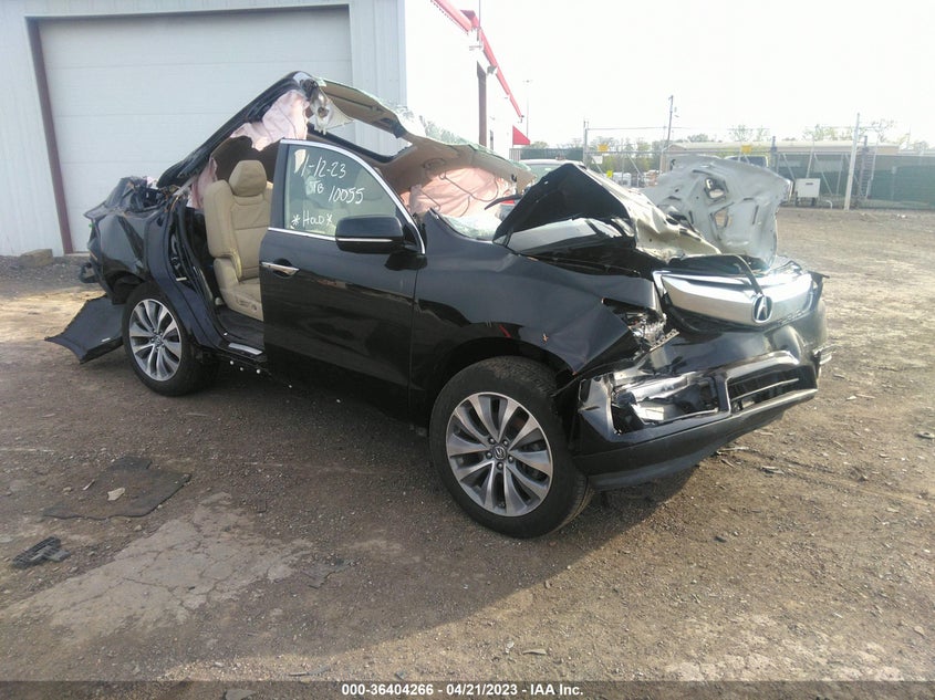 2015 ACURA MDX VIN: 5FRYD4H45FB030982