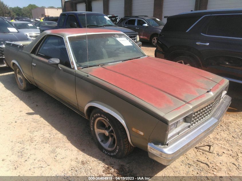 1985 Chevrolet El Camino VIN: 3GCCW80H7FS90054 Lot: 36404915