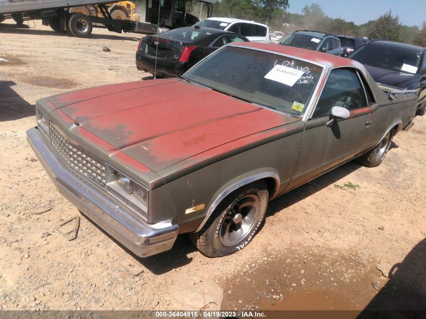 1985 Chevrolet El Camino VIN: 3GCCW80H7FS90054 Lot: 36404915