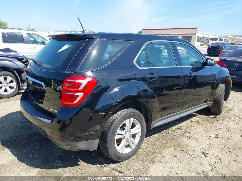 2016 Chevrolet Equinox Ls VIN: 2GNALBEK0G1184184 Lot: 36405772