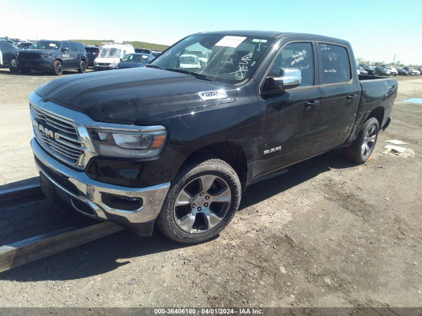 2023 Ram 1500 Laramie 4X4 5'7 Box VIN: 1C6SRFJTXPN540390 Lot: 36406180