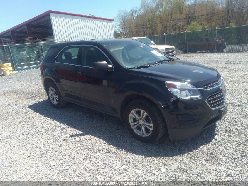 2017 Chevrolet Equinox Ls VIN: 2GNALBEK5H1525953 Lot: 36409009