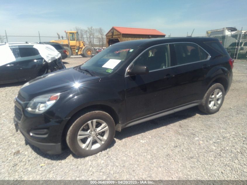 2017 Chevrolet Equinox Ls VIN: 2GNALBEK5H1525953 Lot: 36409009