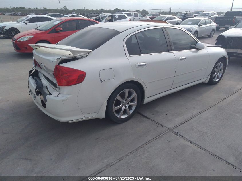 2006 Infiniti G35 VIN: JNKCV51E76M511985 Lot: 36409836