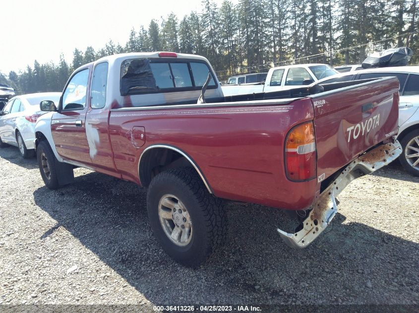 1997 Toyota Tacoma Base V6 (A4) VIN: 4TAWN72N5VZ225512 Lot: 36413226