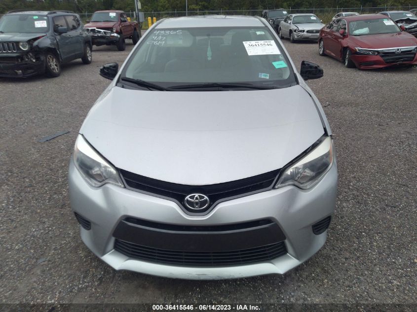 5YFBURHE4GP550819 2016 Toyota Corolla Le