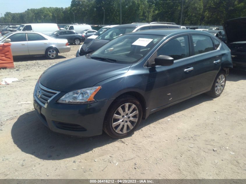 2013 Nissan Sentra Sv VIN: 1N4AB7AP6DN900760 Lot: 40591987