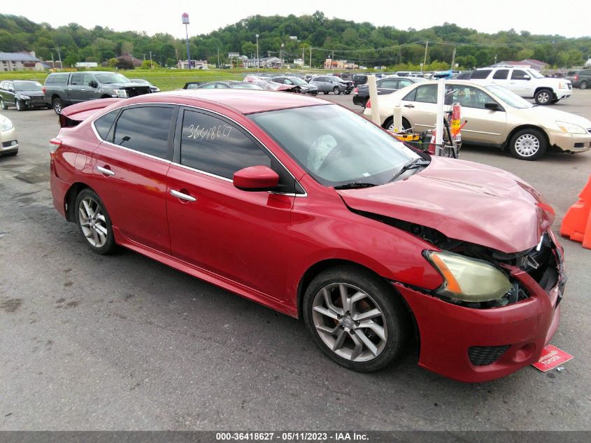 2013 Nissan Sentra Sr VIN: 3N1AB7AP0DL662188 Lot: 36418627