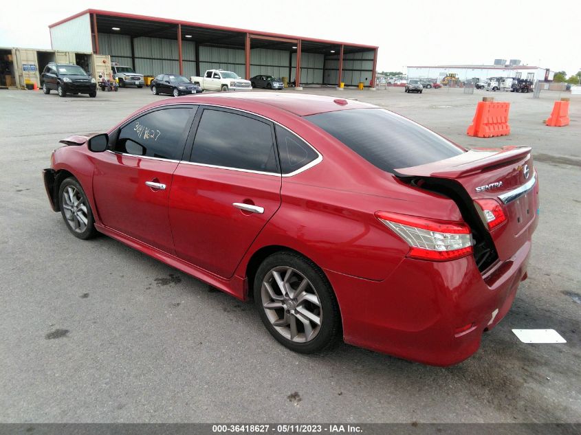 2013 Nissan Sentra Sr VIN: 3N1AB7AP0DL662188 Lot: 36418627