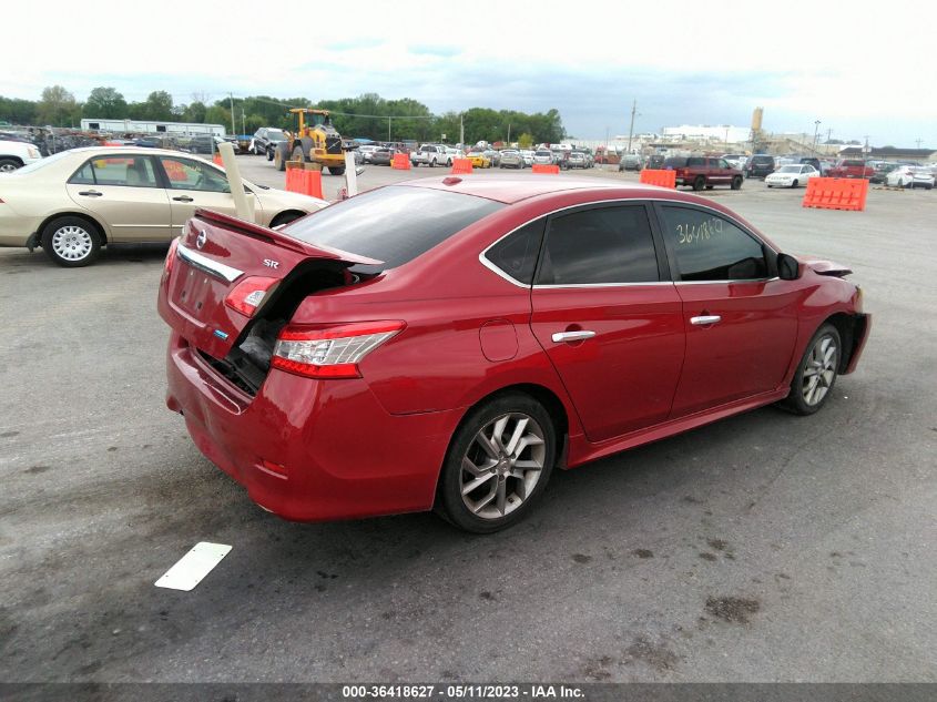 2013 Nissan Sentra Sr VIN: 3N1AB7AP0DL662188 Lot: 36418627