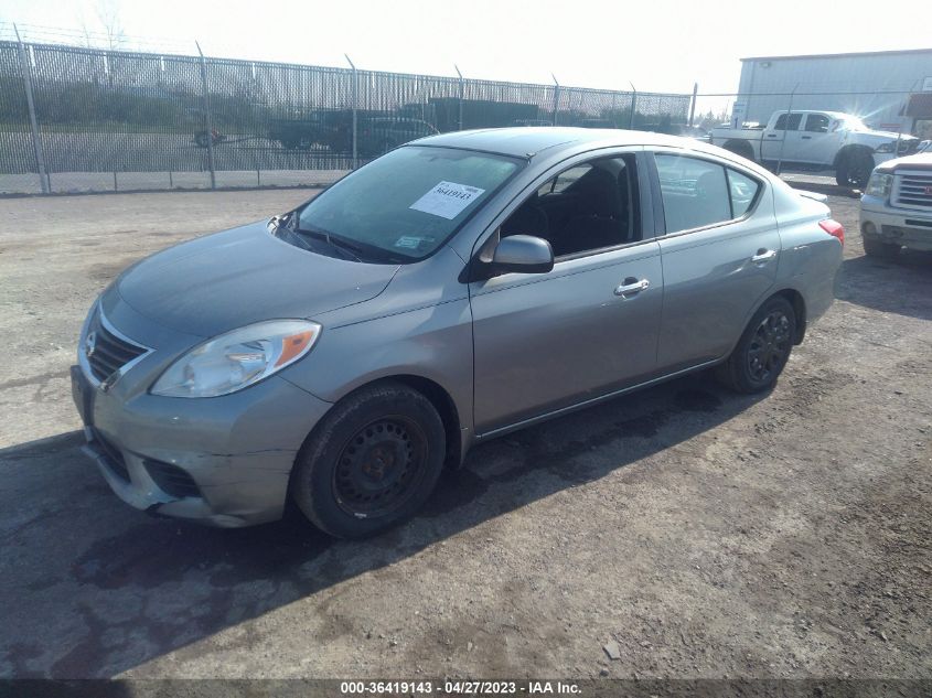 2014 Nissan Versa 1.6 Sv VIN: 3N1CN7AP1EL814187 Lot: 36419143