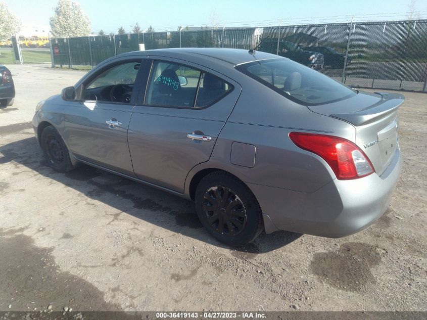 2014 Nissan Versa 1.6 Sv VIN: 3N1CN7AP1EL814187 Lot: 36419143