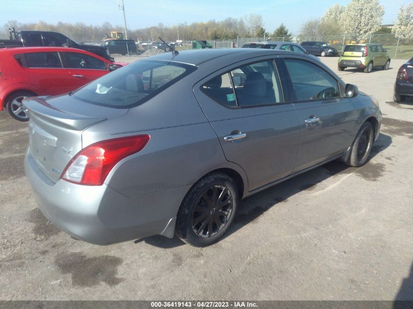 2014 Nissan Versa 1.6 Sv VIN: 3N1CN7AP1EL814187 Lot: 36419143