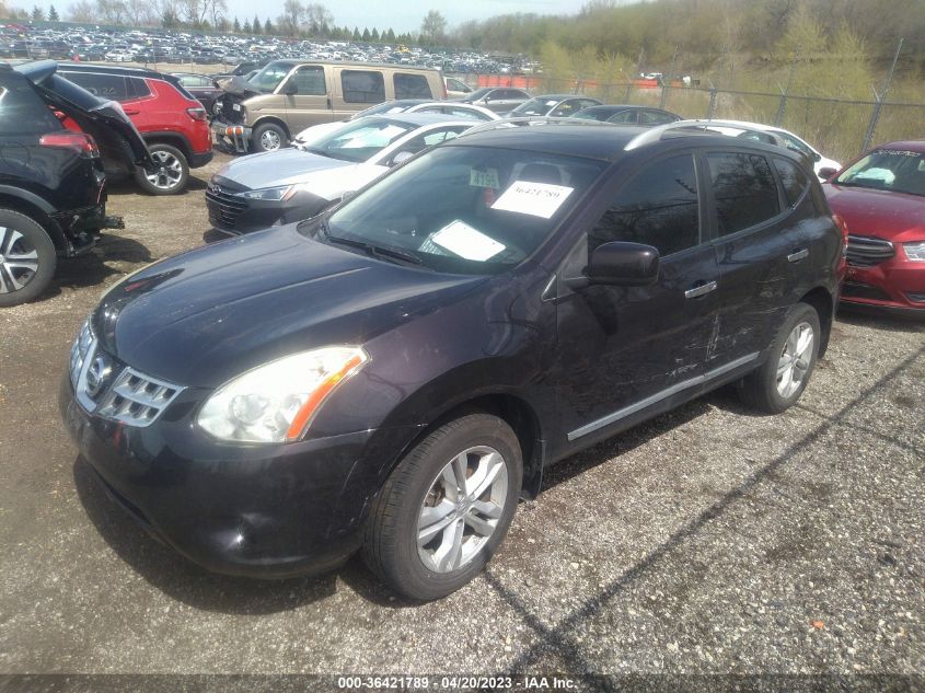 2012 Nissan Rogue Sv VIN: JN8AS5MV4CW372464 Lot: 36421789