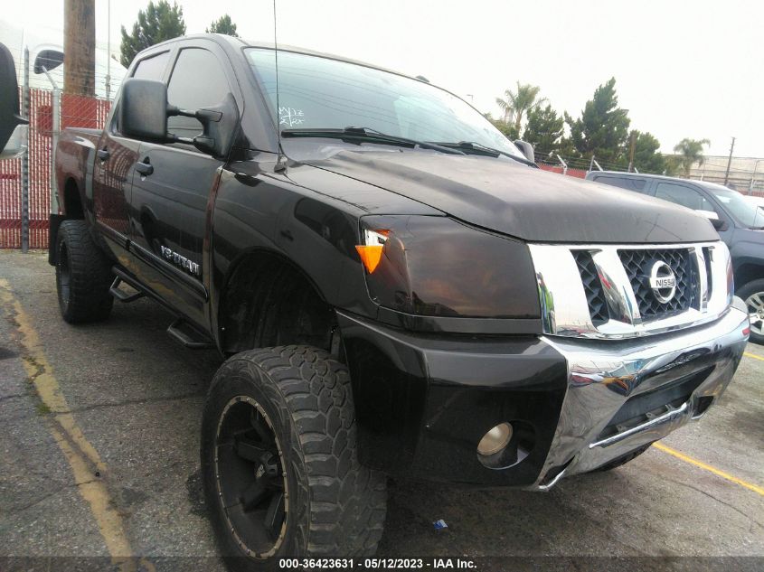 2012 Nissan Titan Sv VIN: 1N6BA0EC7CN302866 Lot: 36423631