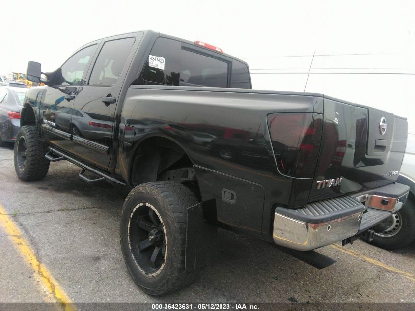 2012 Nissan Titan Sv VIN: 1N6BA0EC7CN302866 Lot: 36423631