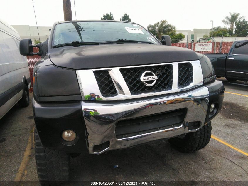 2012 Nissan Titan Sv VIN: 1N6BA0EC7CN302866 Lot: 36423631